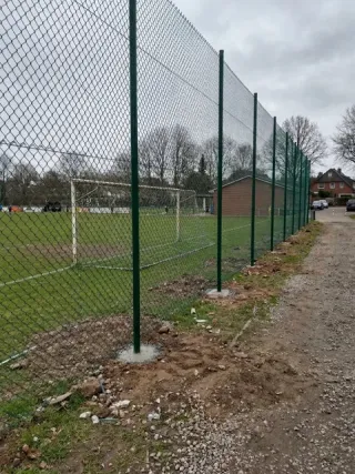 Ballfangzaun in Koblenz - fachgerechte Ausführung vor Ort